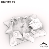 Tabletop Terrain Terrain 32mm / Crater 6 Craters