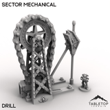 Tabletop Terrain Terrain 32mm / Drill Sector Mechanical