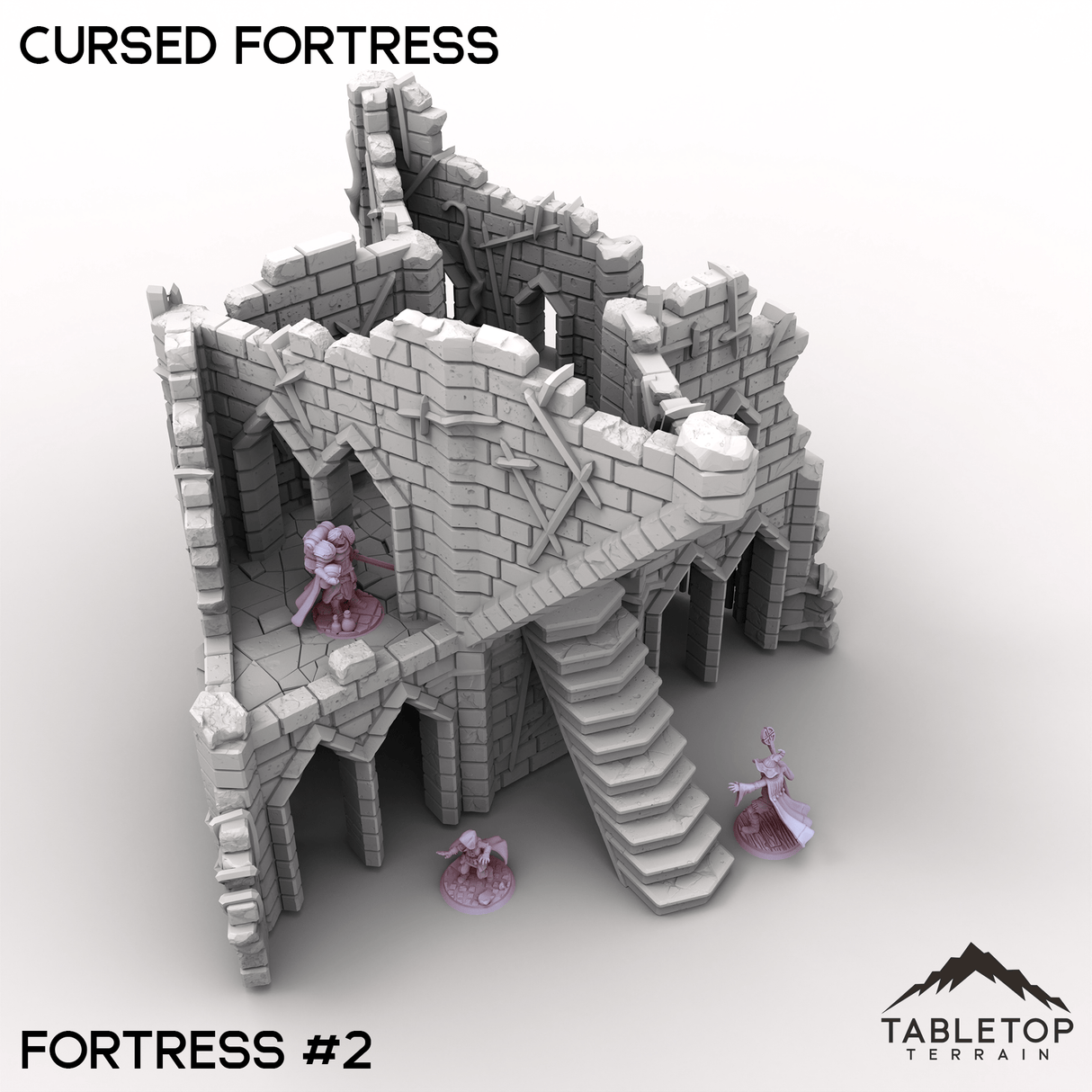 Tabletop Terrain Terrain 32mm / Fortress 2 Cursed Fortress