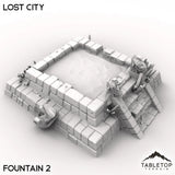 Tabletop Terrain Terrain 32mm / Fountain 2 Lost City