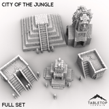 Tabletop Terrain Terrain 32mm / Full Set City of the Jungle