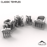 Tabletop Terrain Terrain 32mm / Full set Classic Temples