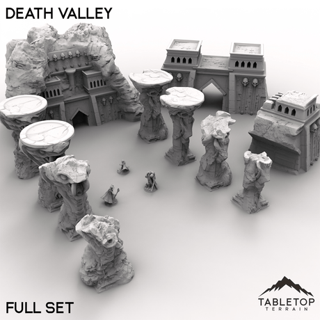 Tabletop Terrain Terrain 32mm / Full Set Death Valley