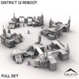 Tabletop Terrain Terrain 32mm / Full Set District 12 Reboot