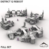 Tabletop Terrain Terrain 32mm / Full Set District 12 Reboot
