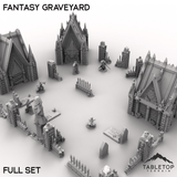 Tabletop Terrain Terrain 32mm / Full Set Fantasy Graveyard