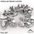 Tabletop Terrain Terrain 32mm / Full Set Modular Grand Canyon