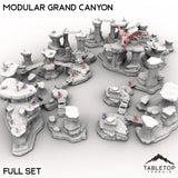 Tabletop Terrain Terrain 32mm / Full Set Modular Grand Canyon