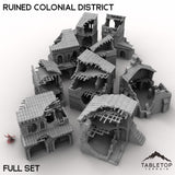 Tabletop Terrain Terrain 32mm / Full Set Ruined Colonial District