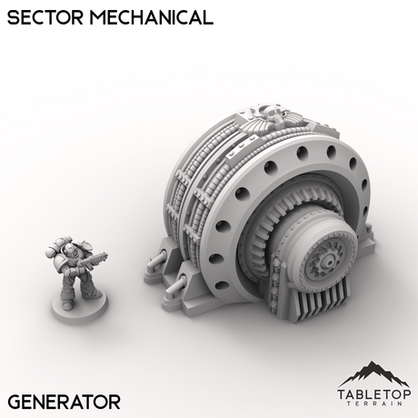 Tabletop Terrain Terrain 32mm / Generator Sector Mechanical