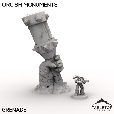 Tabletop Terrain Terrain 32mm / Grenade Orcish Monuments