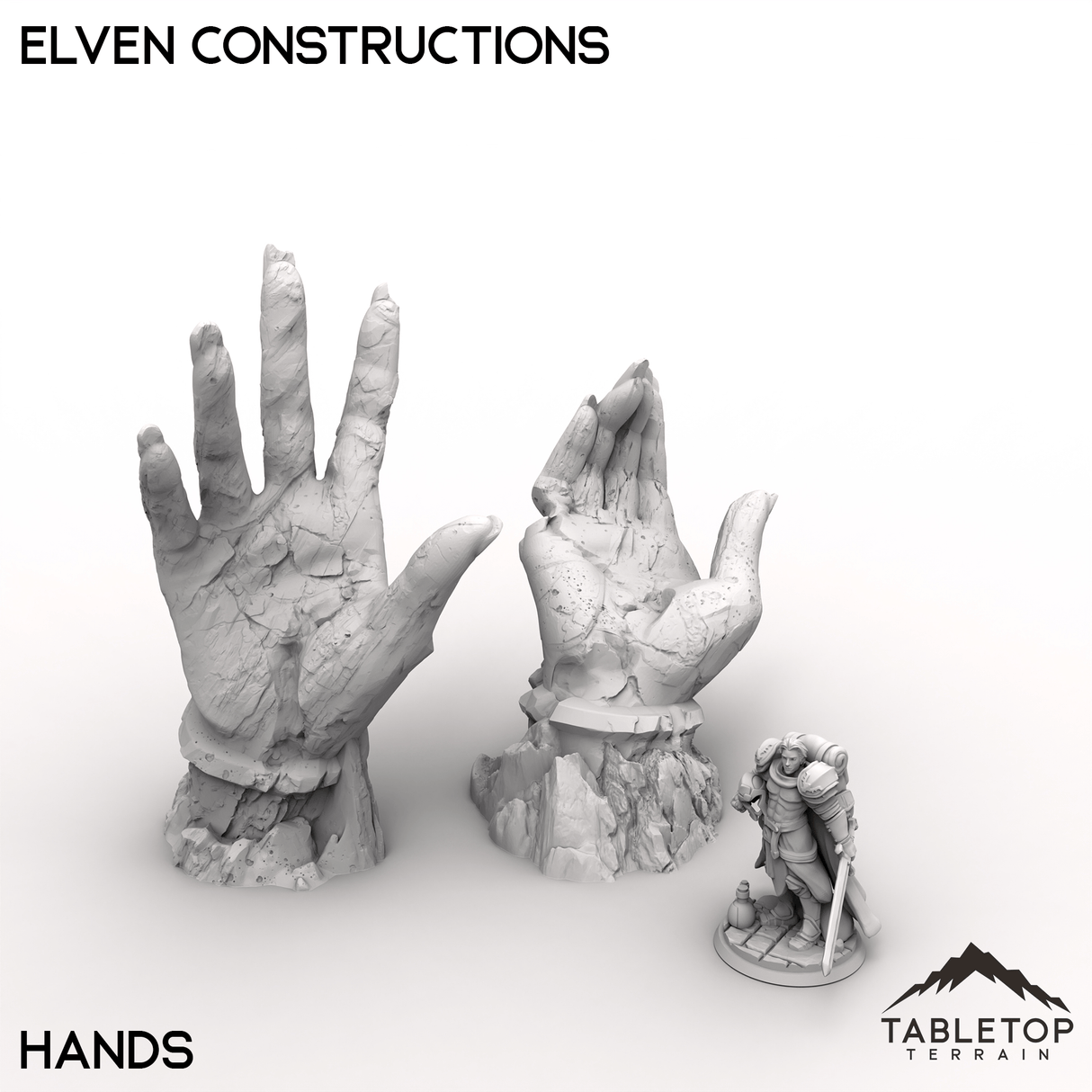 Tabletop Terrain Terrain 32mm / Hands Elven Constructions