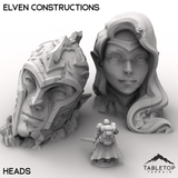 Tabletop Terrain Terrain 32mm / Heads Elven Constructions