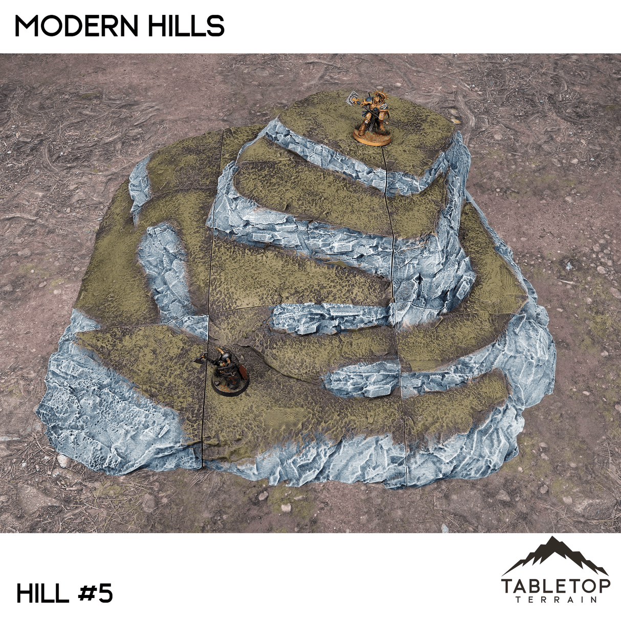 Tabletop Terrain Terrain 32mm / Hills 5 Modern Hills
