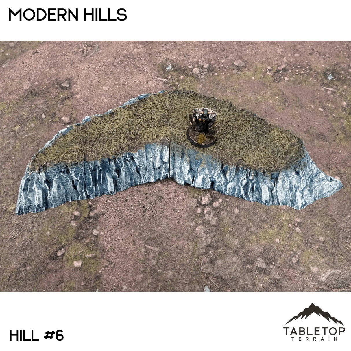 Tabletop Terrain Terrain 32mm / Hills 6 Modern Hills