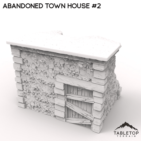 Tabletop Terrain Terrain 32mm / House 2 Abandoned Town