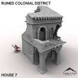 Tabletop Terrain Terrain 32mm / House 7 Ruined Colonial District