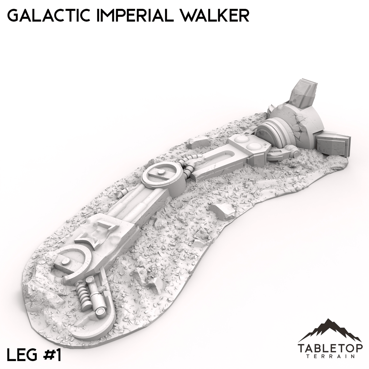 Tabletop Terrain Terrain 32mm / Leg 1 Galactic Imperial Walker