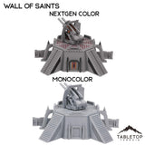 Tabletop Terrain Terrain 32mm / Monocolor (Grey) Wall of Saints