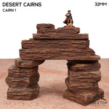 Tabletop Terrain Terrain 32mm / Mountain 1 Desert Cairns
