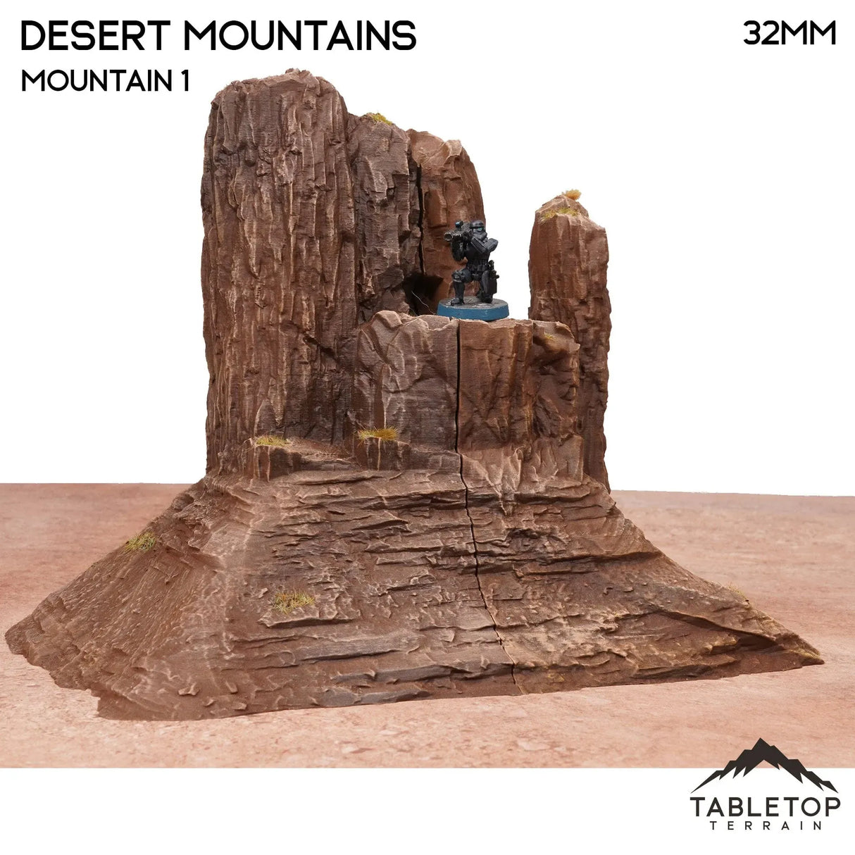 Tabletop Terrain Terrain 32mm / Mountain 1 Desert Mountains