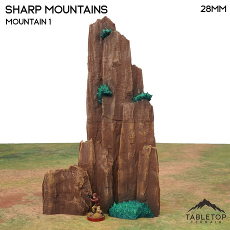 Tabletop Terrain Terrain 32mm / Mountain 1 Sharp Mountains