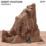 Tabletop Terrain Terrain 32mm / Mountain 3 Desert Mountains