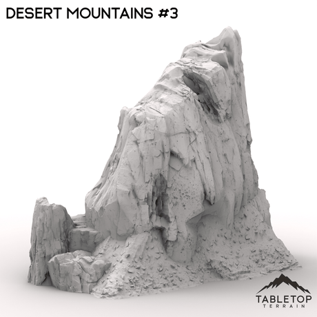 Tabletop Terrain Terrain 32mm / Mountain 3 Desert Mountains