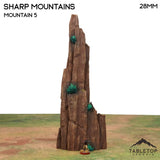 Tabletop Terrain Terrain 32mm / Mountain 5 Sharp Mountains