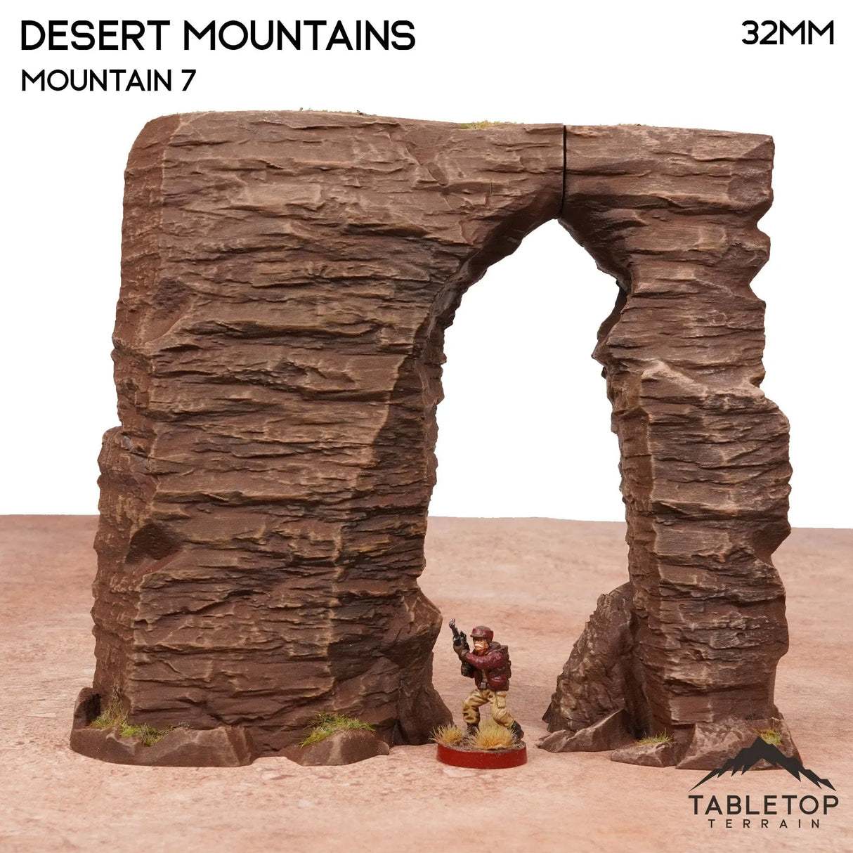 Tabletop Terrain Terrain 32mm / Mountain 7 Desert Mountains