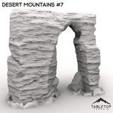 Tabletop Terrain Terrain 32mm / Mountain 7 Desert Mountains