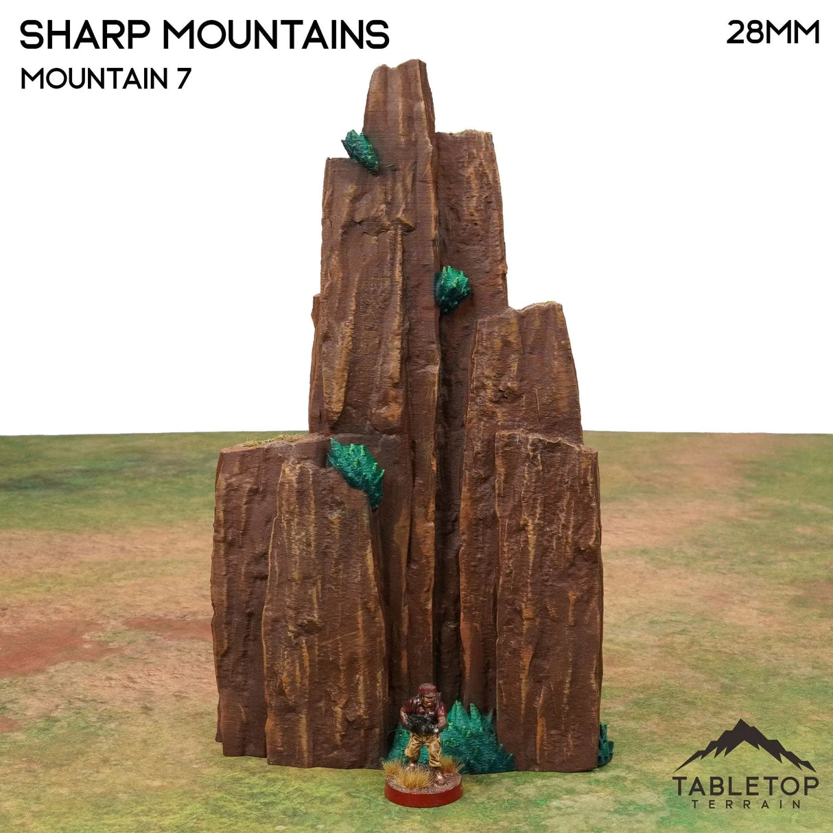 Tabletop Terrain Terrain 32mm / Mountain 7 Sharp Mountains
