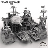 Tabletop Terrain Terrain 32mm Pirate Shipyard