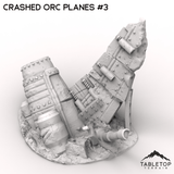 Tabletop Terrain Terrain 32mm / Plane 3 Crashed Orc Planes