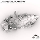Tabletop Terrain Terrain 32mm / Plane 4 Crashed Orc Planes