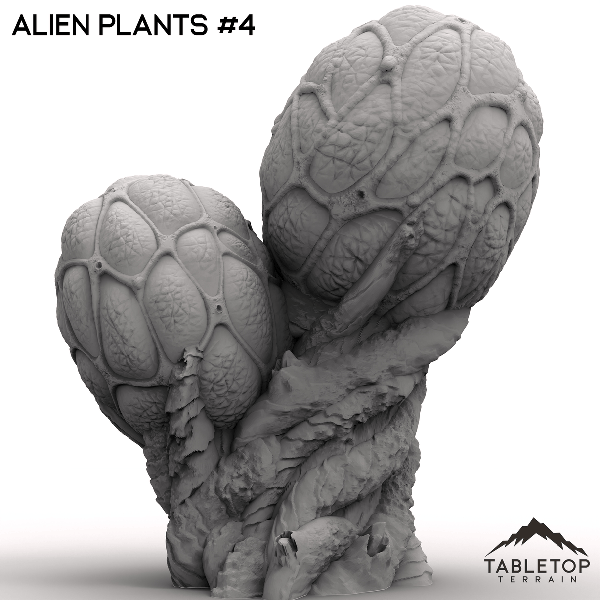 Tabletop Terrain Terrain 32mm / Plant 4 Alien Plants