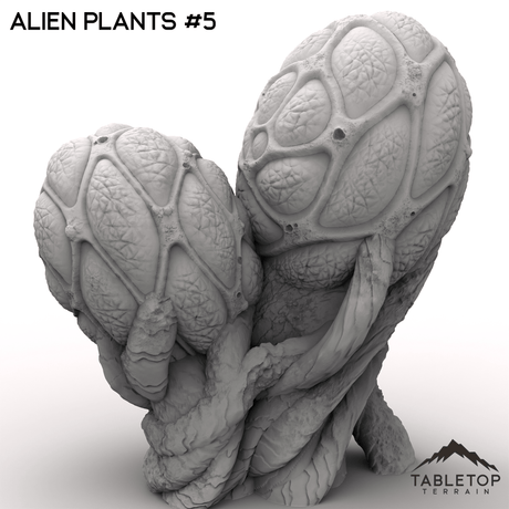 Tabletop Terrain Terrain 32mm / Plant 5 Alien Plants