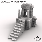 Tabletop Terrain Terrain 32mm / Portal 1 Civilization Portals