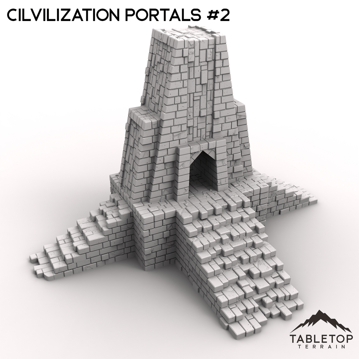 Tabletop Terrain Terrain 32mm / Portal 2 Civilization Portals