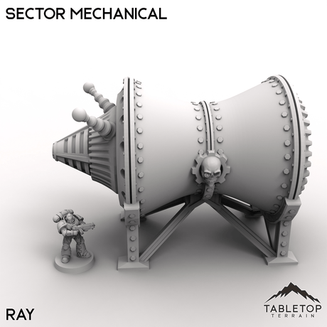 Tabletop Terrain Terrain 32mm / Ray Sector Mechanical