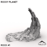 Tabletop Terrain Terrain 32mm / Rock 1 Rocky Planet