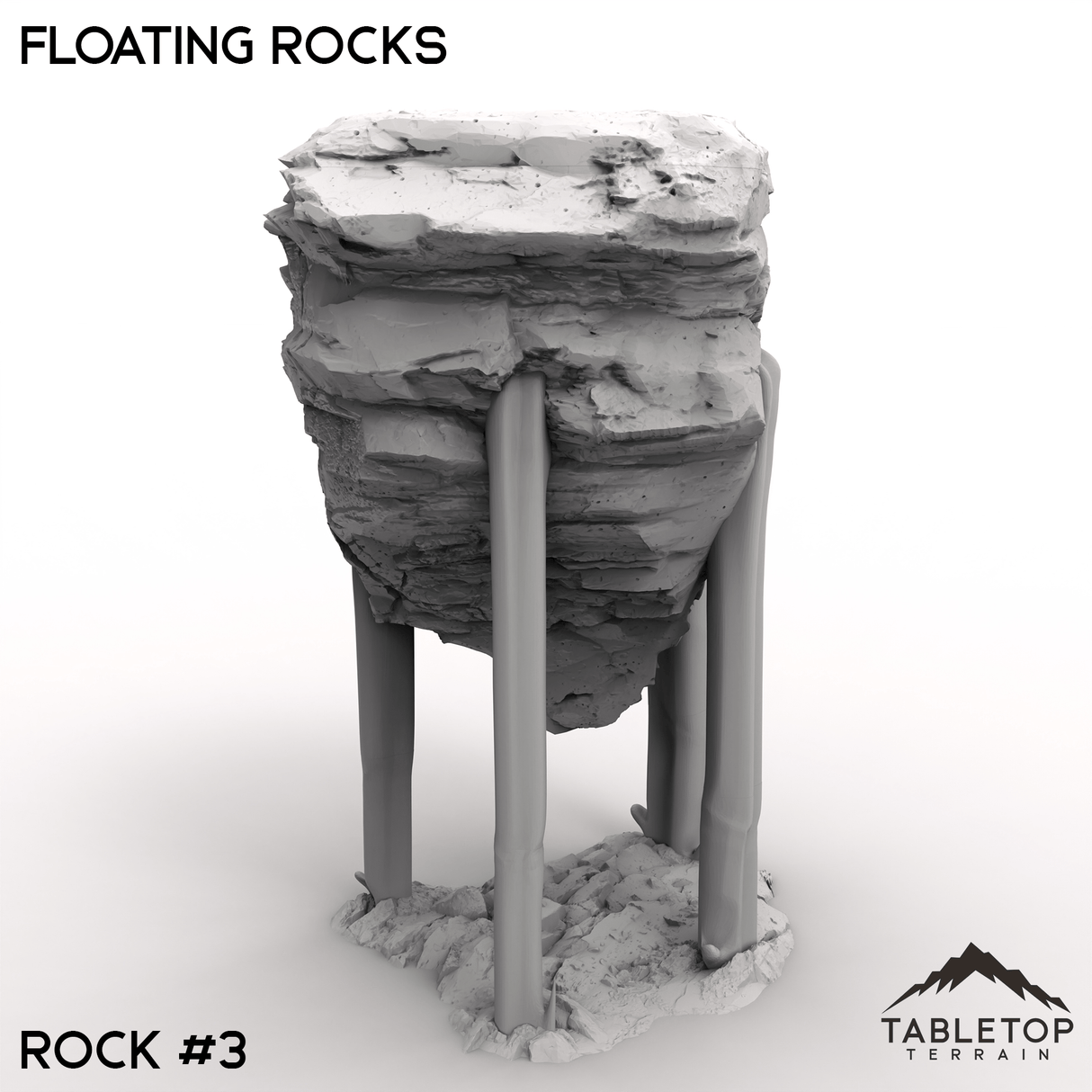 Tabletop Terrain Terrain 32mm / Rock 3 Floating Rocks