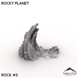 Tabletop Terrain Terrain 32mm / Rock 3 Rocky Planet