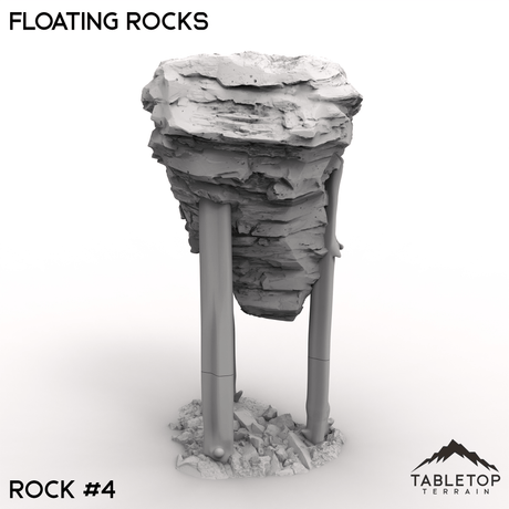 Tabletop Terrain Terrain 32mm / Rock 4 Floating Rocks