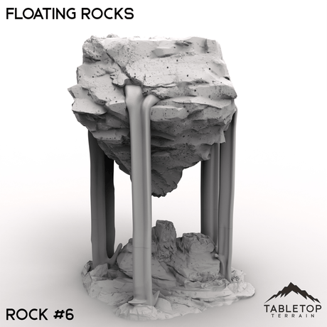 Tabletop Terrain Terrain 32mm / Rock 6 Floating Rocks