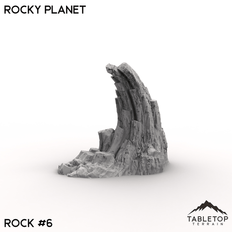 Tabletop Terrain Terrain 32mm / Rock 6 Rocky Planet