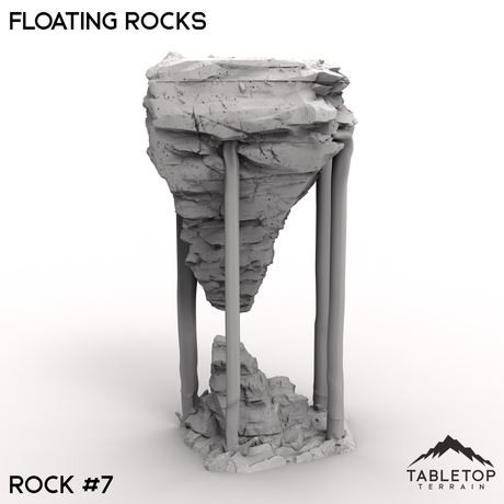 Tabletop Terrain Terrain 32mm / Rock 7 Floating Rocks