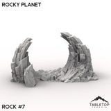 Tabletop Terrain Terrain 32mm / Rock 7 Rocky Planet