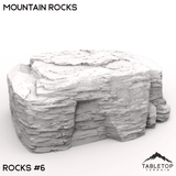 Tabletop Terrain Terrain 32mm / Rocks 6 Mountain Rocks