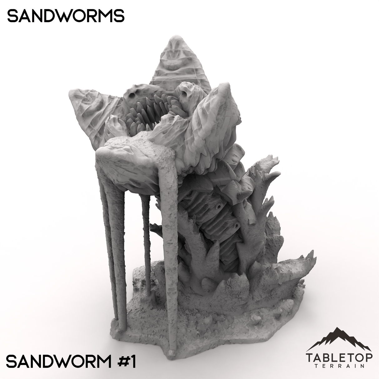 Tabletop Terrain Terrain 32mm / Sandworm 1 Sandworms